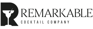 The remarkable cocktail company brand logo.