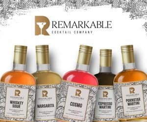The range of Remarkable Cocktails.