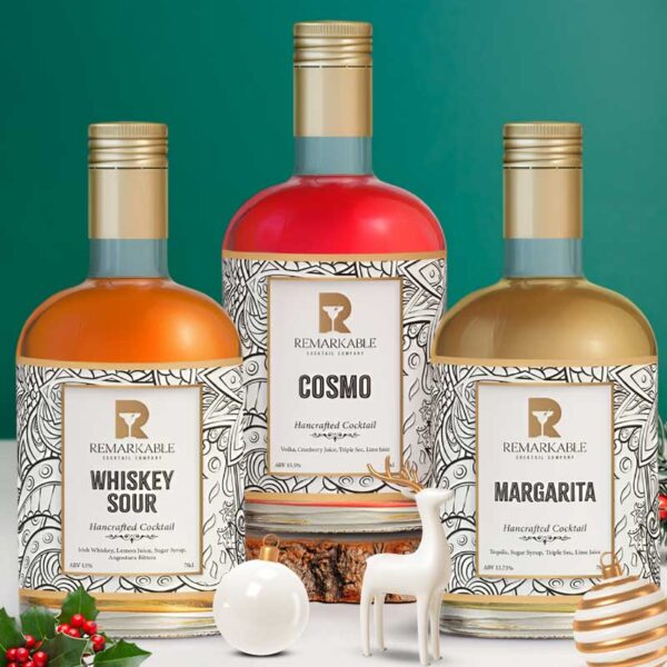 3 Cocktail Bottles special offer