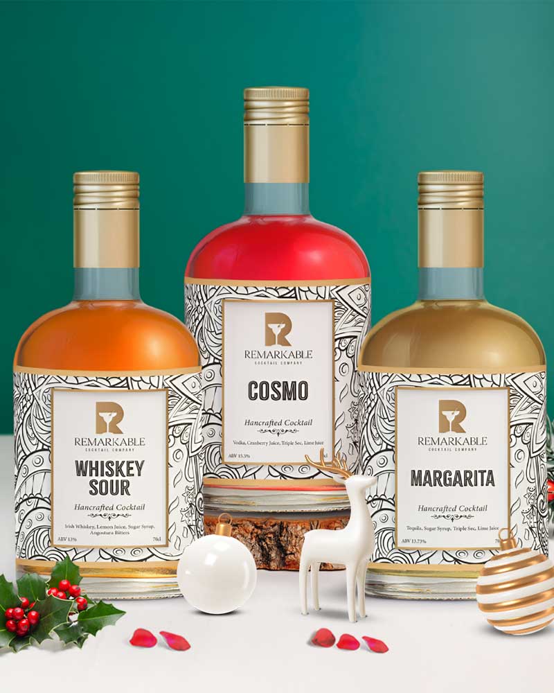 3 Cocktail Bottles special offer